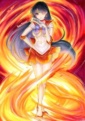 hino rei from bishoujo senshi sailor moon