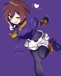 aile (mega man zx) from mega man (series) by koshianpancake