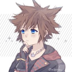 sora (kingdom hearts) from kingdom hearts by miru (miruzuya)