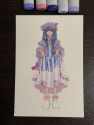 patchouli knowledge from touhou by shiratama (hockey)