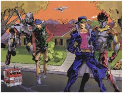 kujo jotaro from jojo no kimyou na bouken