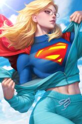 supergirl from dc comics by stanley lau
