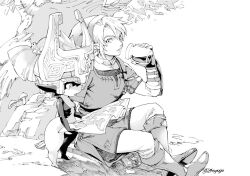 link from the legend of zelda by tsuyuga