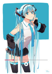 hatsune miku from vocaloid by reiga (act000)
