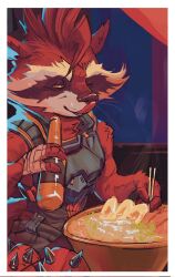 rocket raccoon from guardians of the galaxy