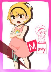 mandy (grim adventures) from the grim adventures of billy & mandy