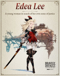 edea lee from bravely default: flying fairy