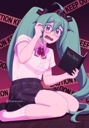 hatsune miku from confessions of a rotten girl (vocaloid)
