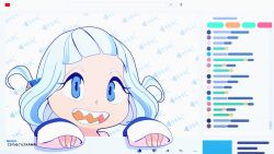 gawr gura from hololive