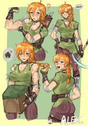 alex (minecraft) from minecraft by sfour s4