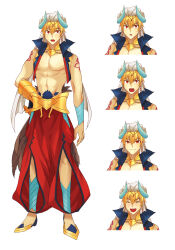 gilgamesh (caster) (fate) from jojo no kimyou na bouken