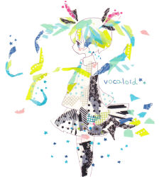 hatsune miku from vocaloid by ogakororomi