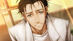 okabe rintarou from steins;gate by huke