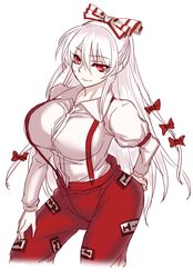 fujiwara no mokou from touhou by jonylaser