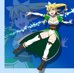 leafa from sword art online by puge