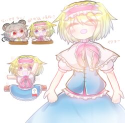 alice margatroid from cookie (touhou)