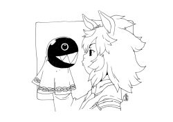 chain chomp from super mario bros. by onikobe rin