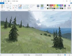 microsoft paint (software) fan art