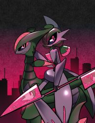 gallade from pokemon by diviously