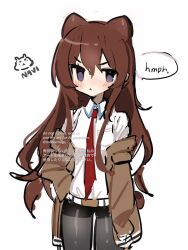 makise kurisu from science adventure