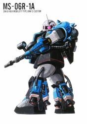 zaku ii from gundam by ookawara kunio