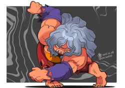 sakata nemuno from grappler baki by onikobe rin