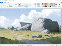 microsoft paint (software) fan art