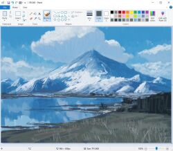 microsoft paint (software) fan art