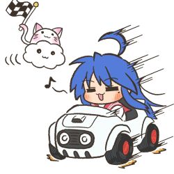 izumi konata from lucky star