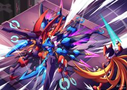 herculious anchus from mega man (series) by innovator123