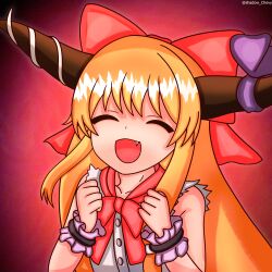 ibuki suika from touhou