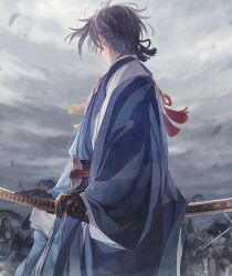 mikazuki munechika from touken ranbu by suzuneko-rin