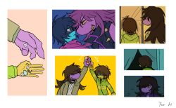 kris (dark world) (deltarune) from deltarune