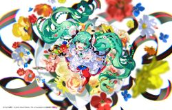 hatsune miku from vocaloid by yoneyama mai