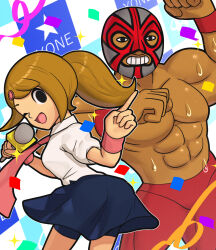 reporter (rhythm tengoku) from minna no rhythm tengoku by gonzarez