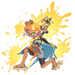 inkling from splatoon (series) by surume01417