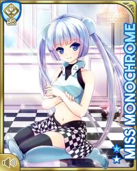 miss monochrome (character) from girlfriend (kari) by qp:flapper