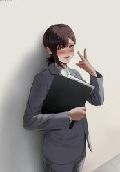 higashiyama kobeni from chainsaw man by oroborus