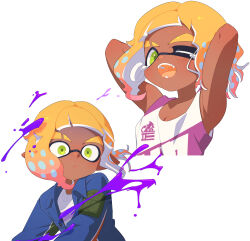 inkling from splatoon (series) by surume01417