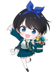 sarashina ruka from kanojo okarishimasu