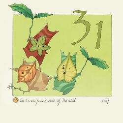 korok from the legend of zelda