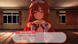 still in love (umamusume) from doki doki literature club by kibihimi