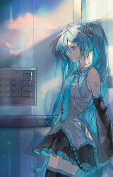 hatsune miku from vocaloid