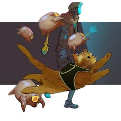 ginger (stray) from stray (game)