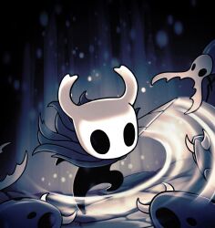 knight (hollow knight) from hollow knight