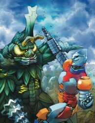 jet jaguar from godzilla (series) by yamanushi