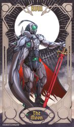 shadow moon from kamen rider by giganticbrush