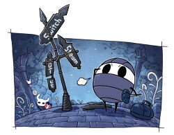 knight (hollow knight) from hollow knight