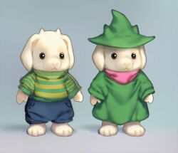 asriel dreemurr from deltarune by salamanshe