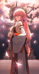 yae miko from genshin impact